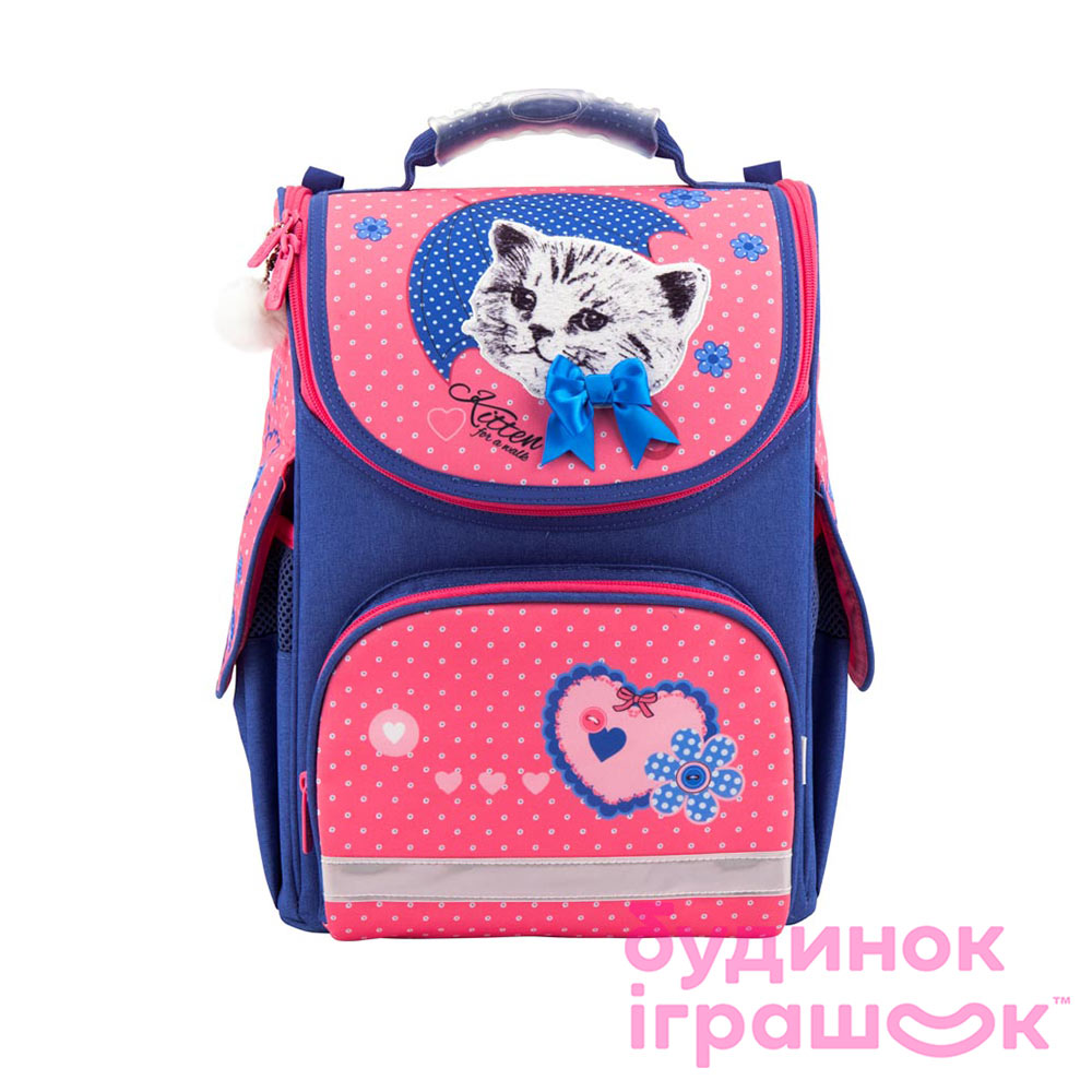 

Рюкзак школьный Kite Pretty kitten каркасный (K18-501S-7)