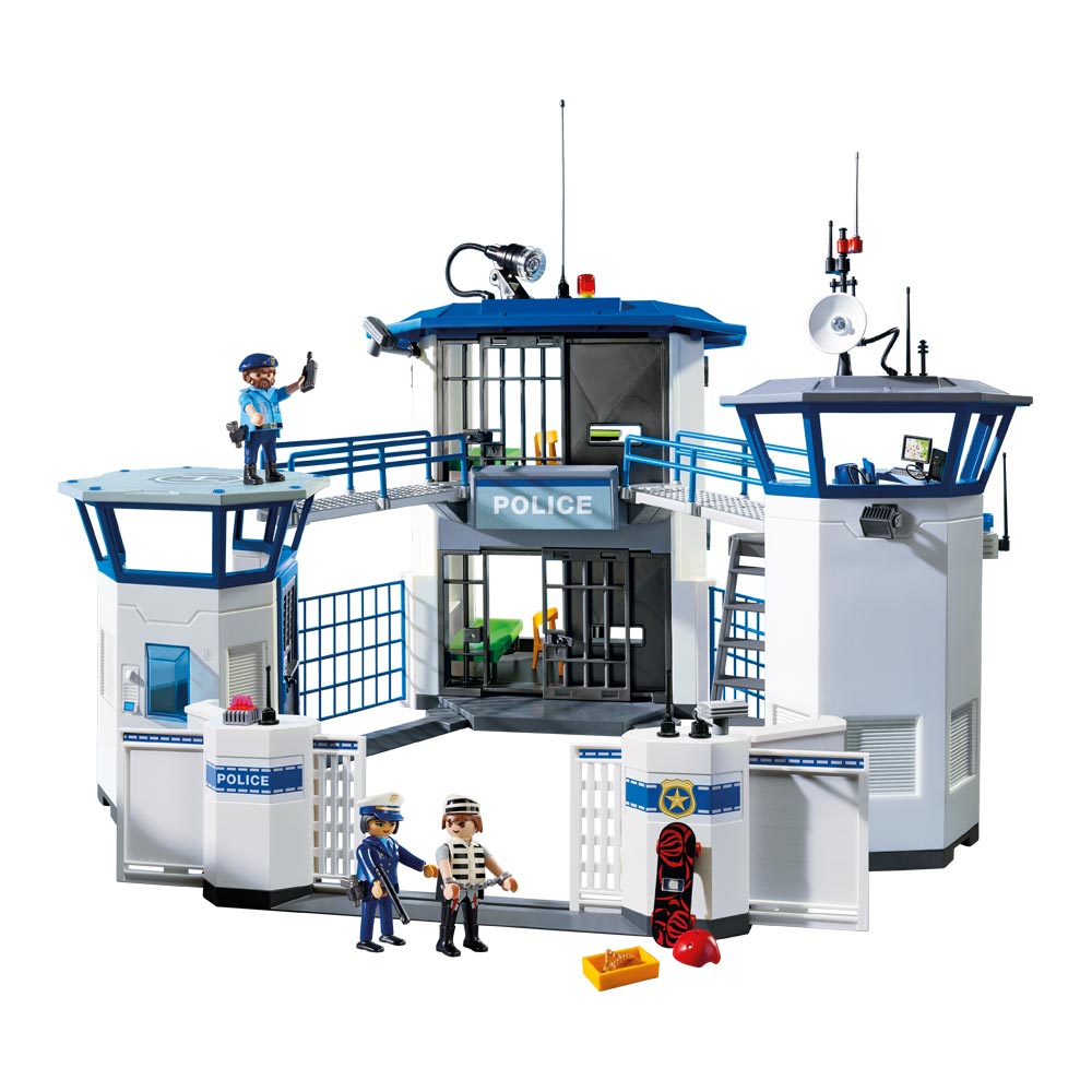 

Конструктор Playmobil City Action Штаб-квартира полиции с тюрьмой (6919)