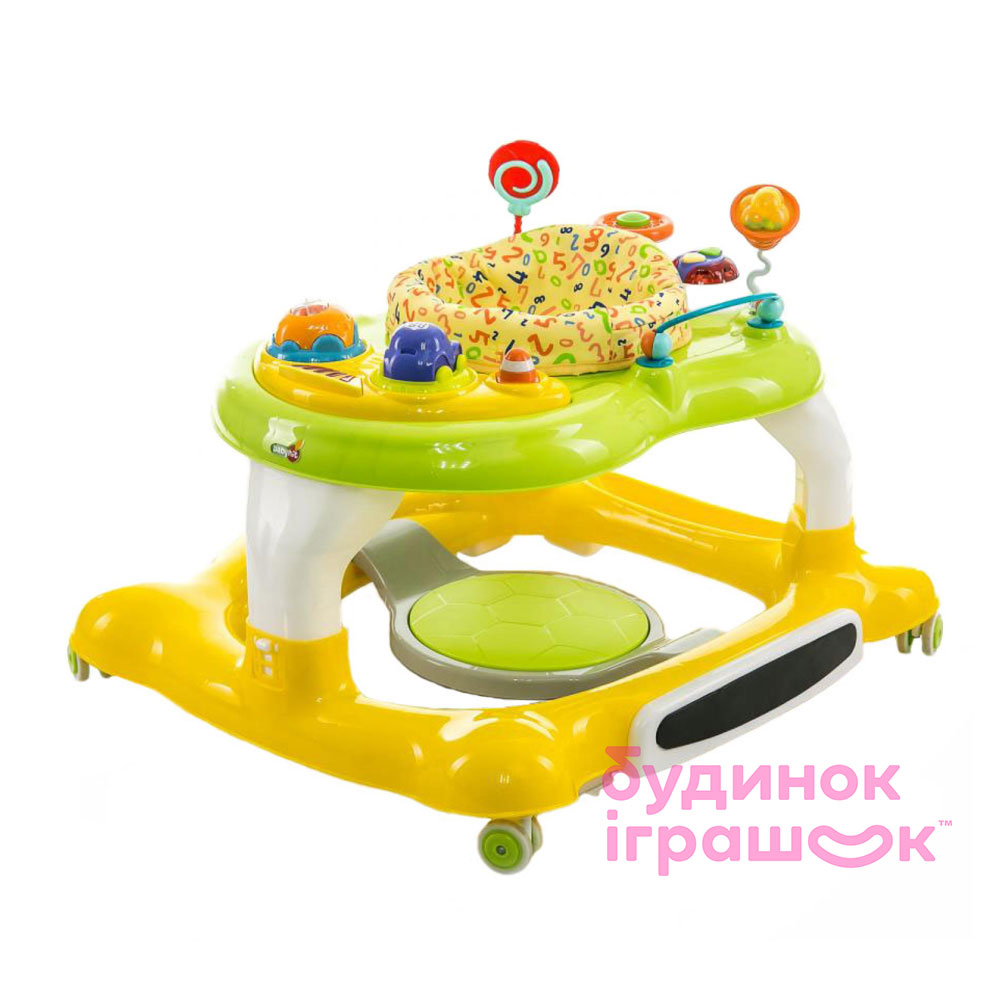 

Ходунки Babyhit Rapid зелено-желтые с эффектами (26223)