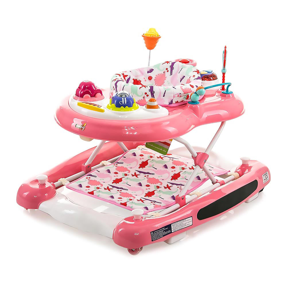 

Ходунки Babyhit Active розовые с эффектами (26221)