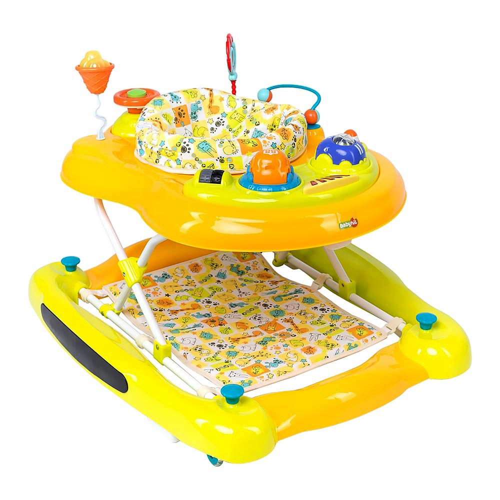

Ходунки Babyhit Active желто-зеленые с эффектами (25639)