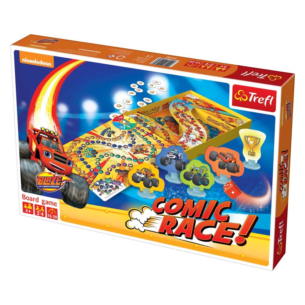 

Игра настольная Trefl Забавные гонки (01480)