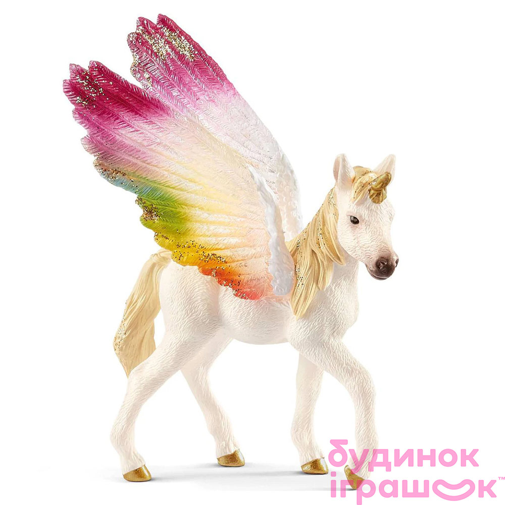 

Пластиковая фигурка Schleich Жеребенок крылатого единорога 9 x 5,7 x 16 см (70577)