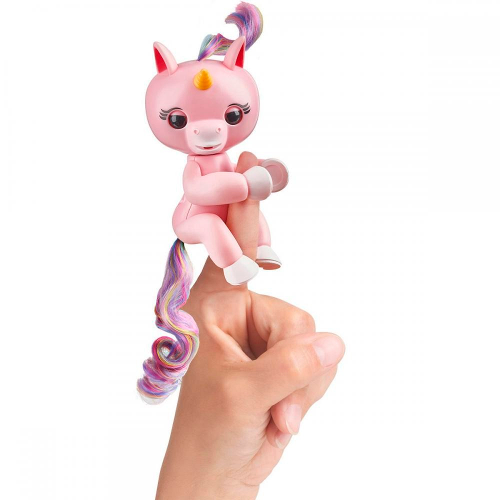 

Интерактивная фигурка Fingerlings Единорог Джемма розовый (W37082/3707)