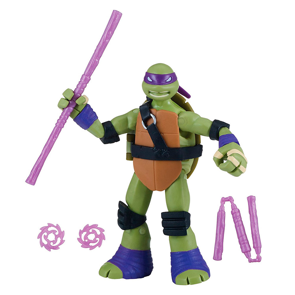 

Фігурка черепашки-ніндзя TMNT Донателло Рестайлінг із бойовим панциром (90729)