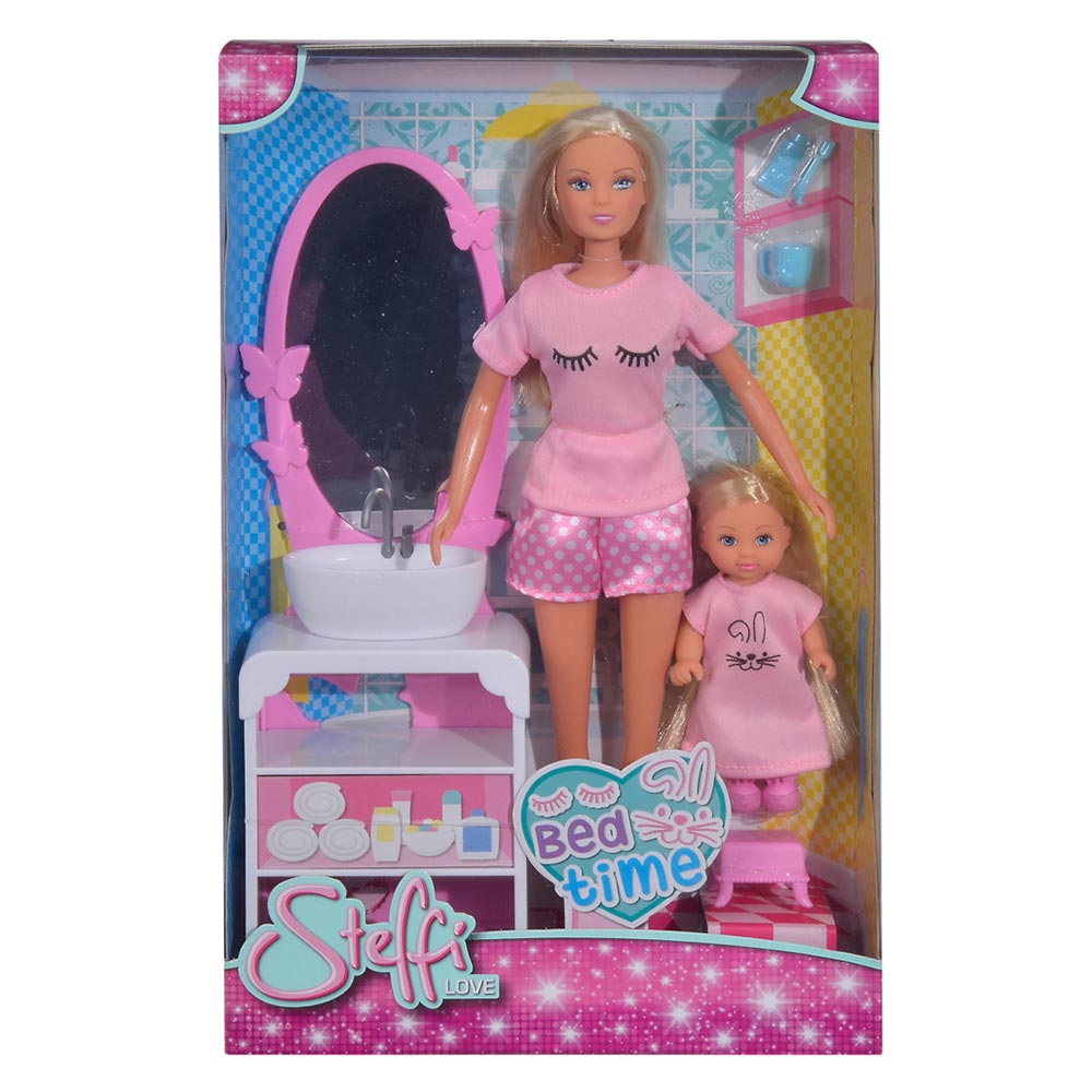 Акція на Ляльковий набір Steffi & Evi Love Час до ліжка (5733198) від Будинок іграшок