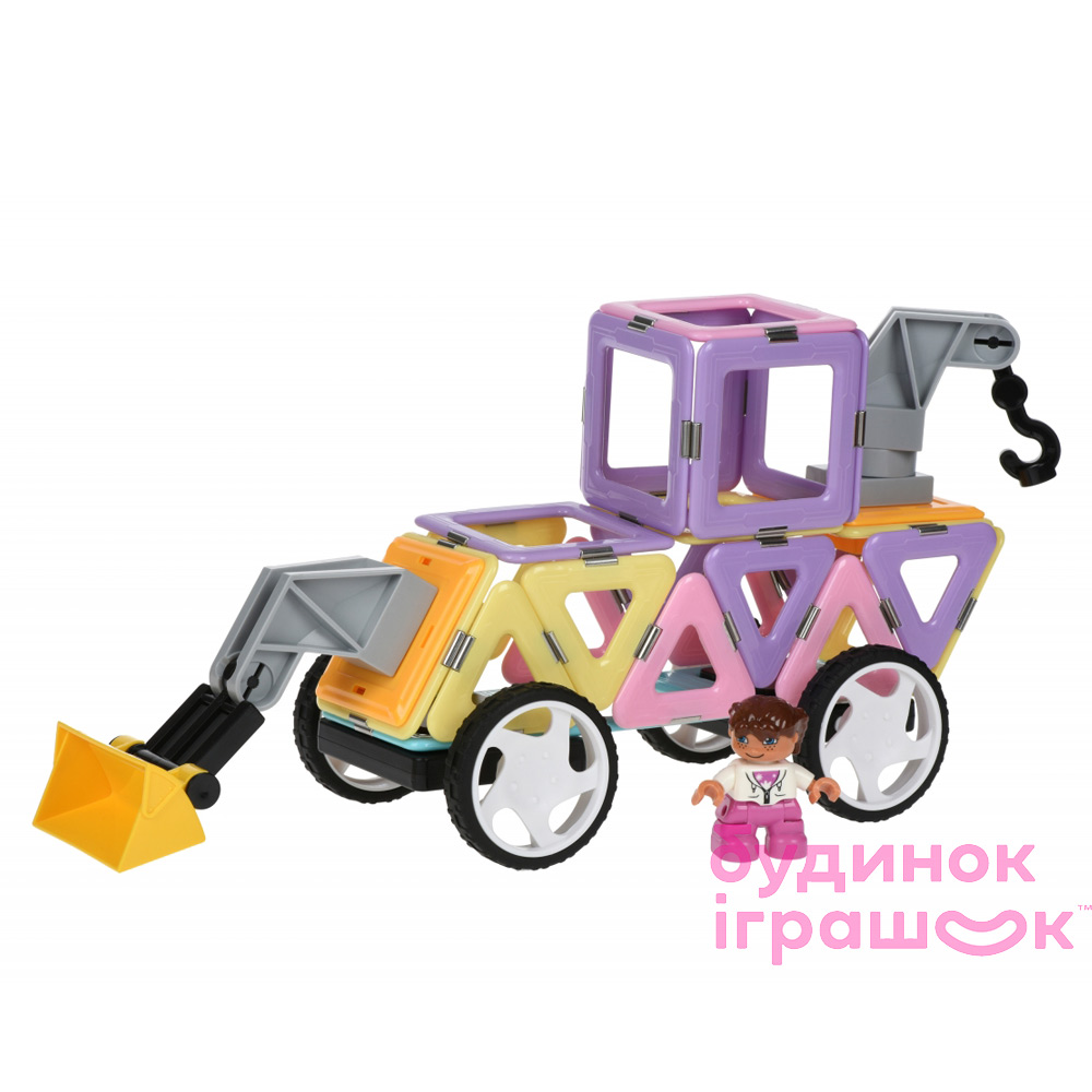 

Конструктор Magplayer магнітний 68 елементів в боксі (MPT2-68)