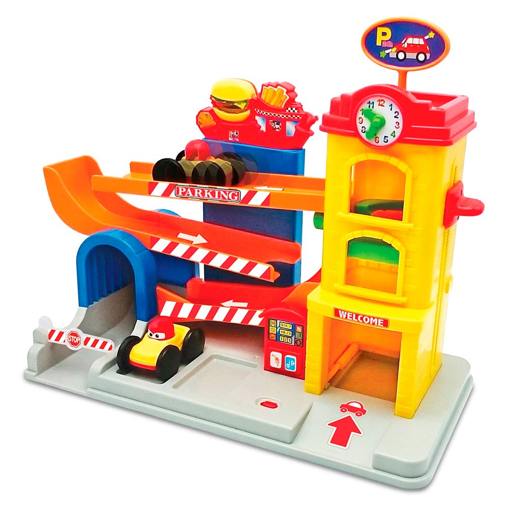 

Ігровий набір Kiddieland Захопливий гараж зі звуковими ефектами (055707)