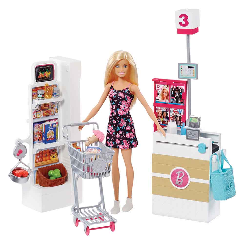 

Ляльковий набір Barbie В супермаркеті (FRP01)