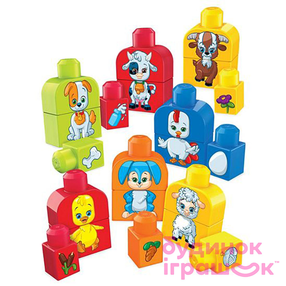

Конструктор Megabloks First Builders Зверушки (FLT36)
