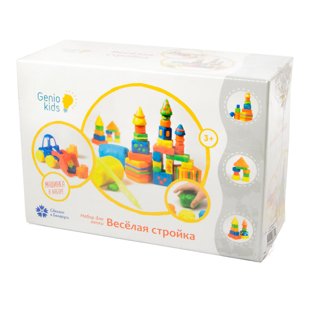 

Набір для ліплення Genio Kids Веселе будівництво (TA1040)