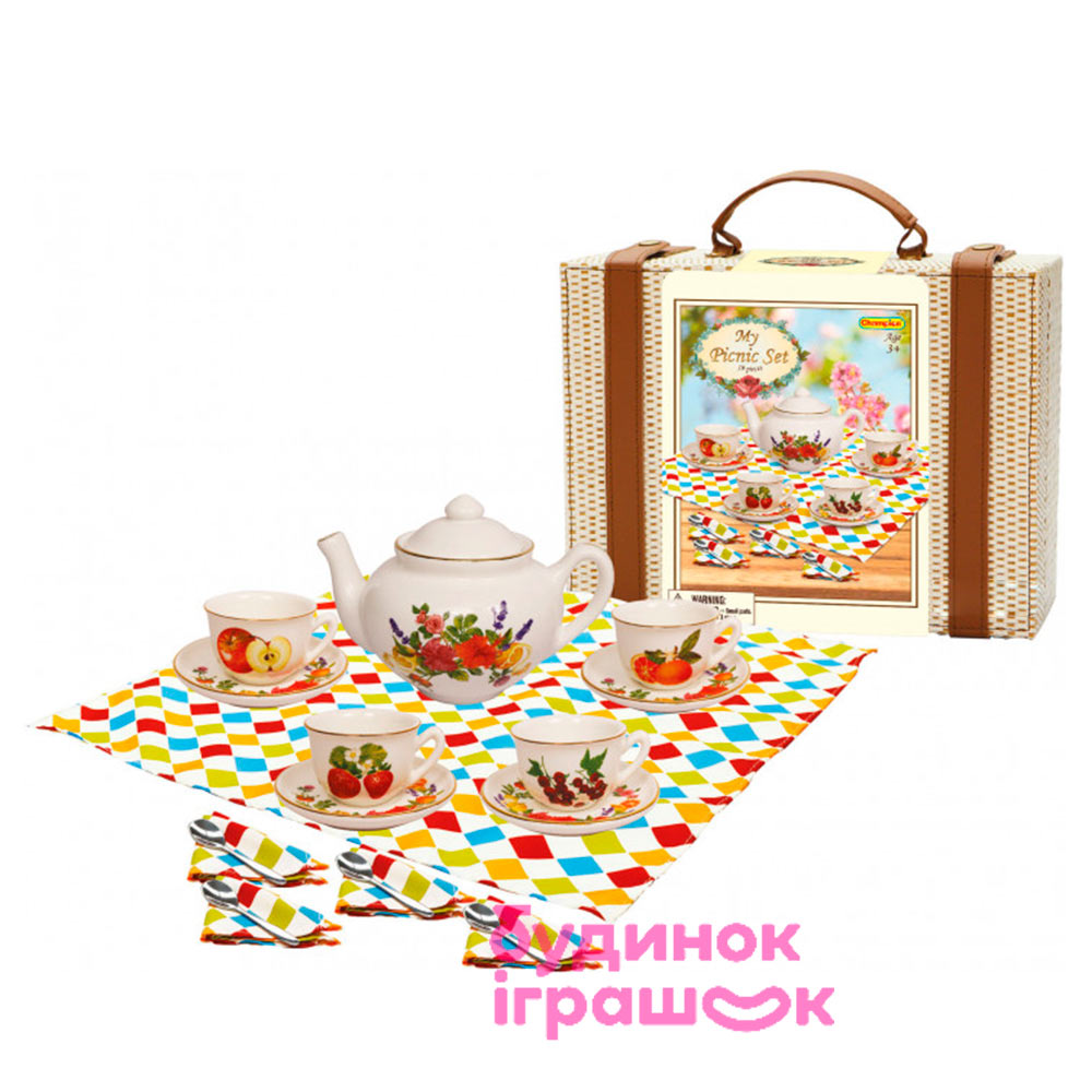 

Игровой набор посуды Champion для пикника 19 единиц (CH12085)