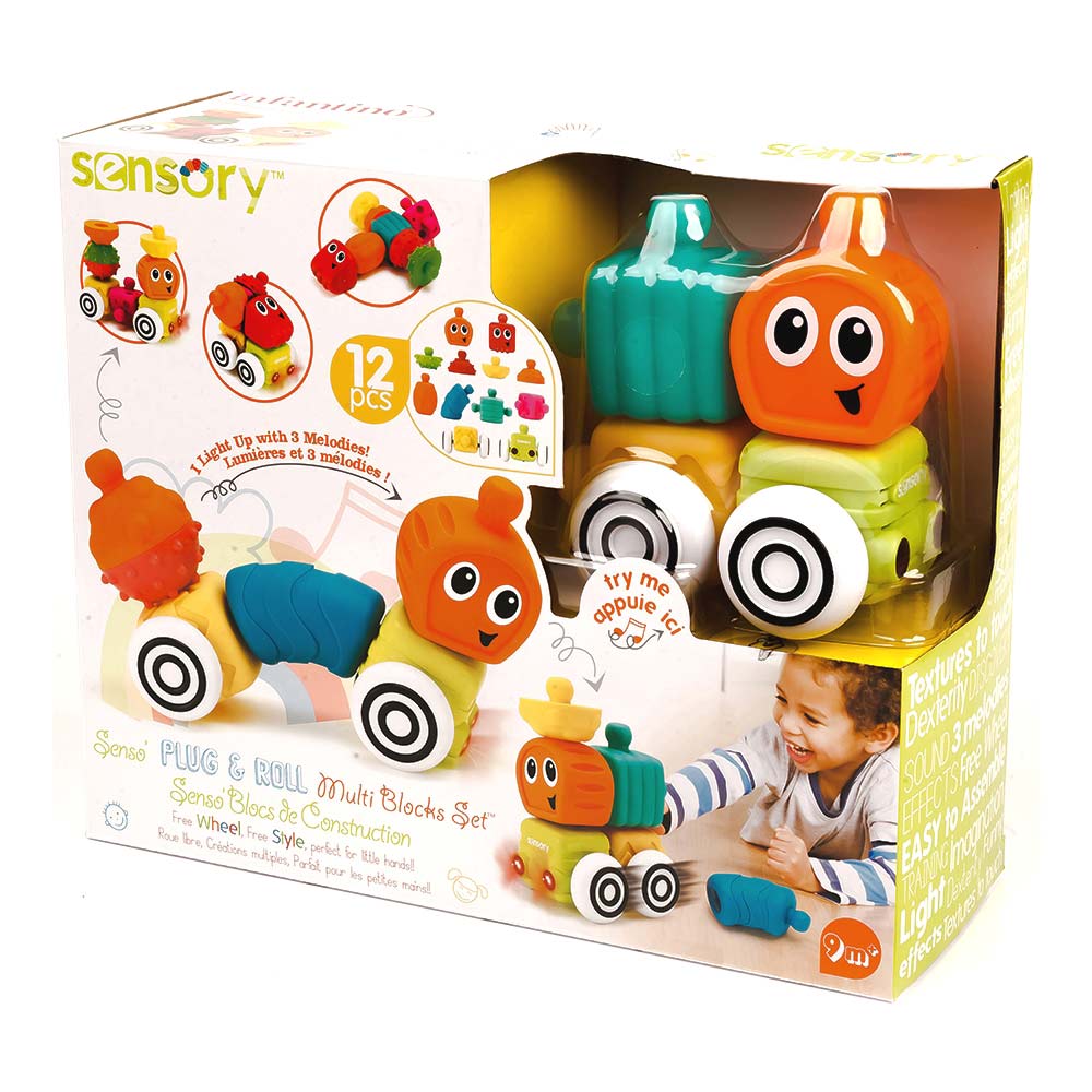

Конструктор Sensory Текстурные блоки 12 деталей (216406S)