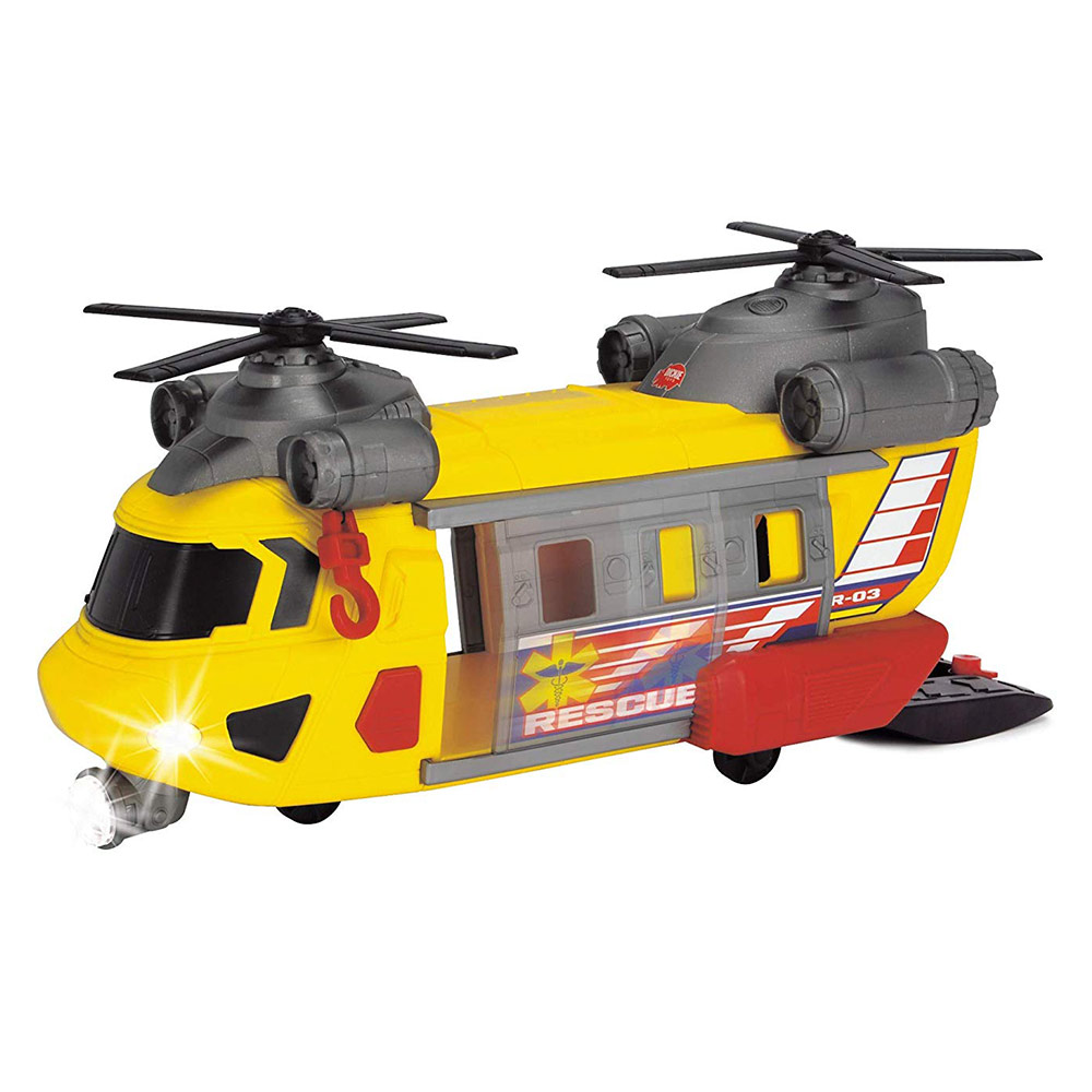 Акция на Гелікоптер іграшковий Dickie Toys Служба порятунку зі світлом та музикою (3306004) от Будинок іграшок