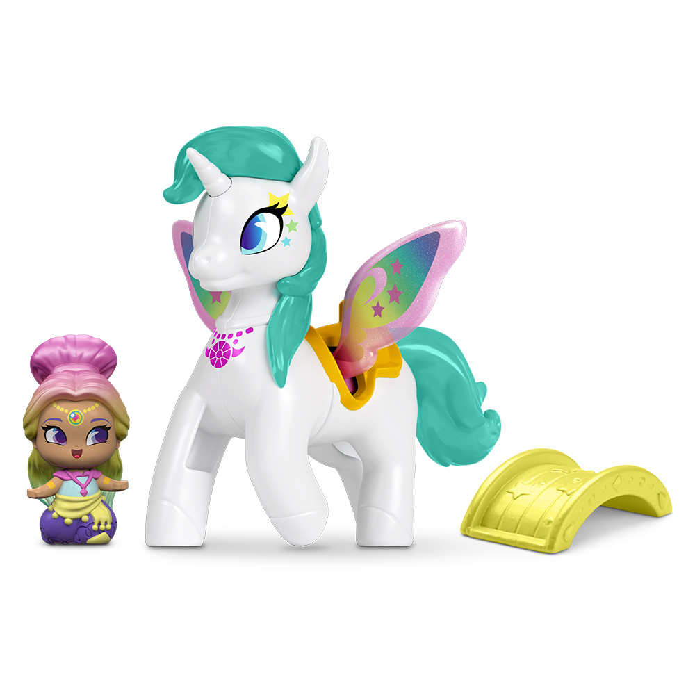 

Игровой набор Shimmer & Shine Мини-джин с единорогом Rainbow Genie и Zahracorn (FPV96 / FPV97)