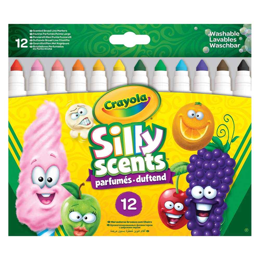 

Ароматные фломастеры Crayola 12 шт (58-8337)