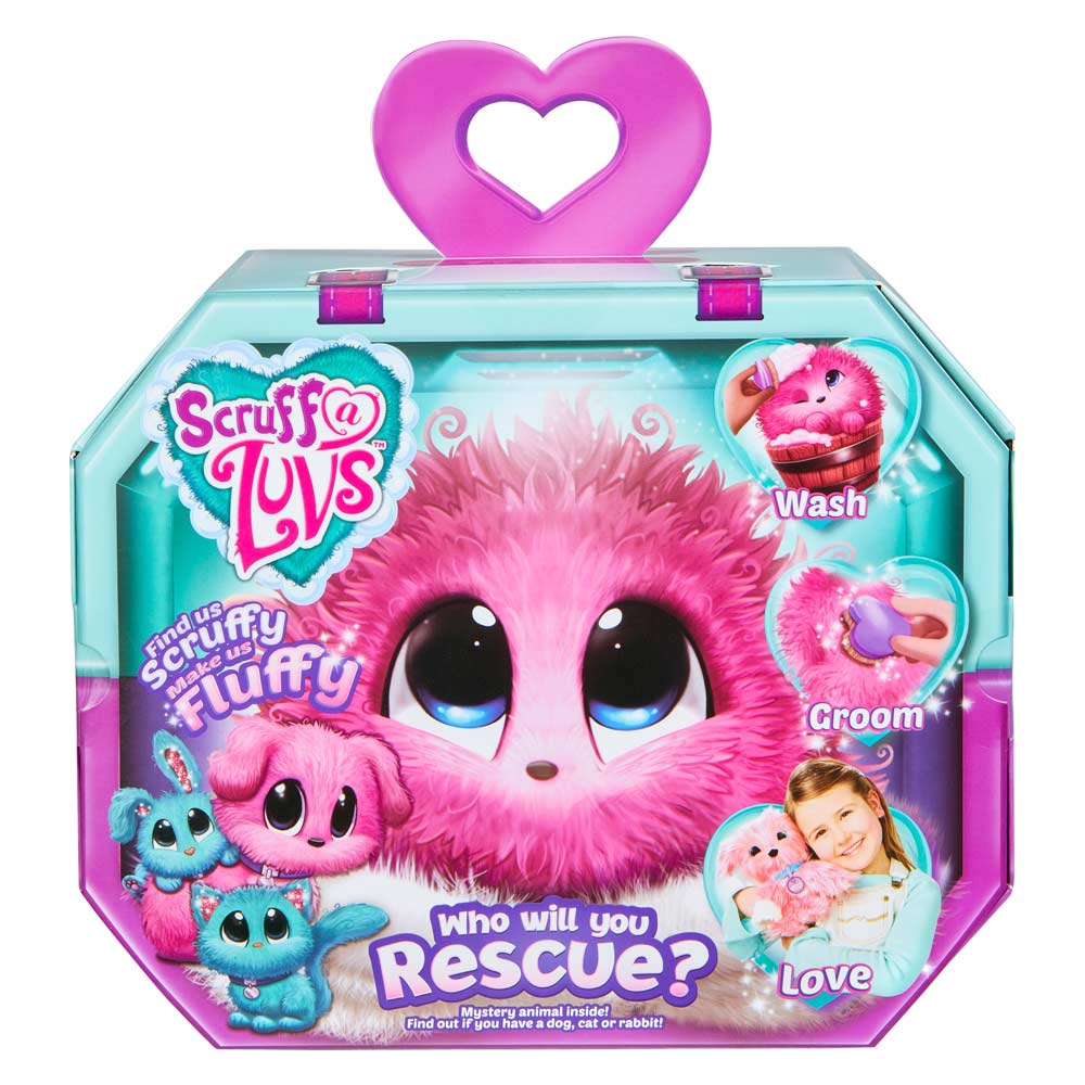

Игрушка-сюрприз Scruff A Luvs Няшка-Потеряшка розовая (635SLP01)