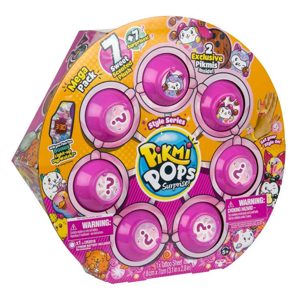 

Набор-сюрприз Pikmi Pops Mega Pack с ароматом кокоса 29 см (75247)