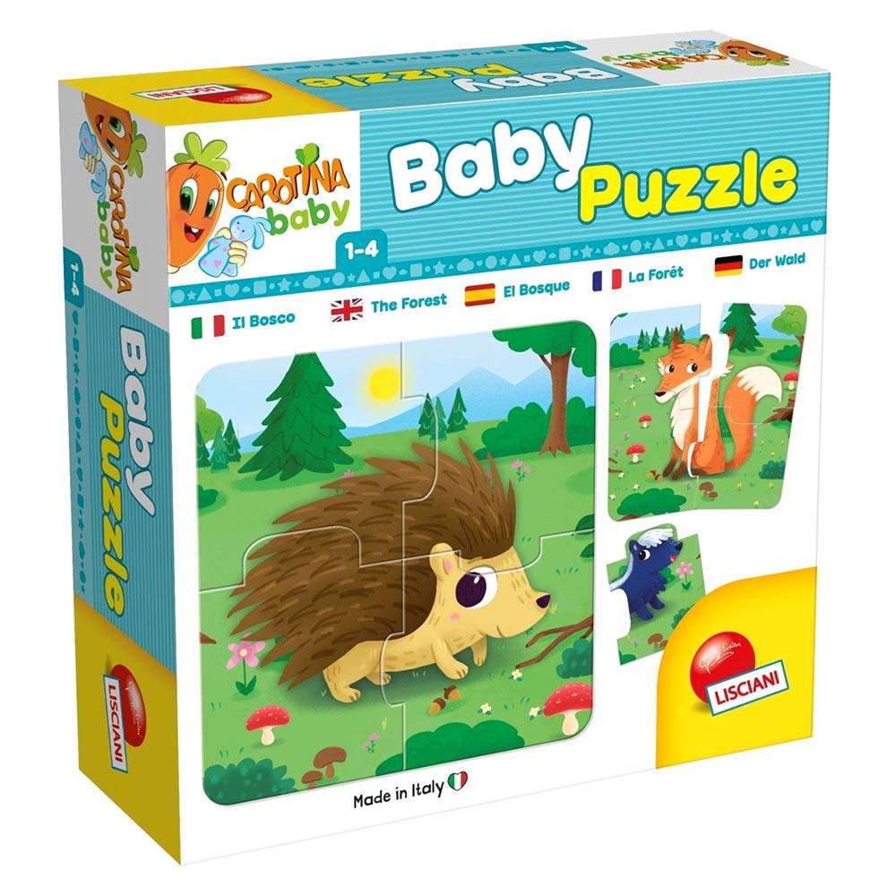 

Набор пазлов Lisciani Baby Puzzle Животные в лесу 8 шт (65417)