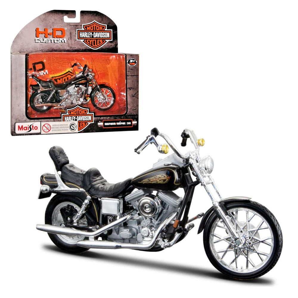 

Мотоцикл игрушечный Maisto Harley-Davidson Motorcycles With Stand 1:18 (39360-36)