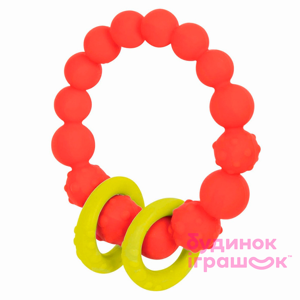 

Игрушка-прорезыватель Battat Колечко Папайя (BX1619Z)