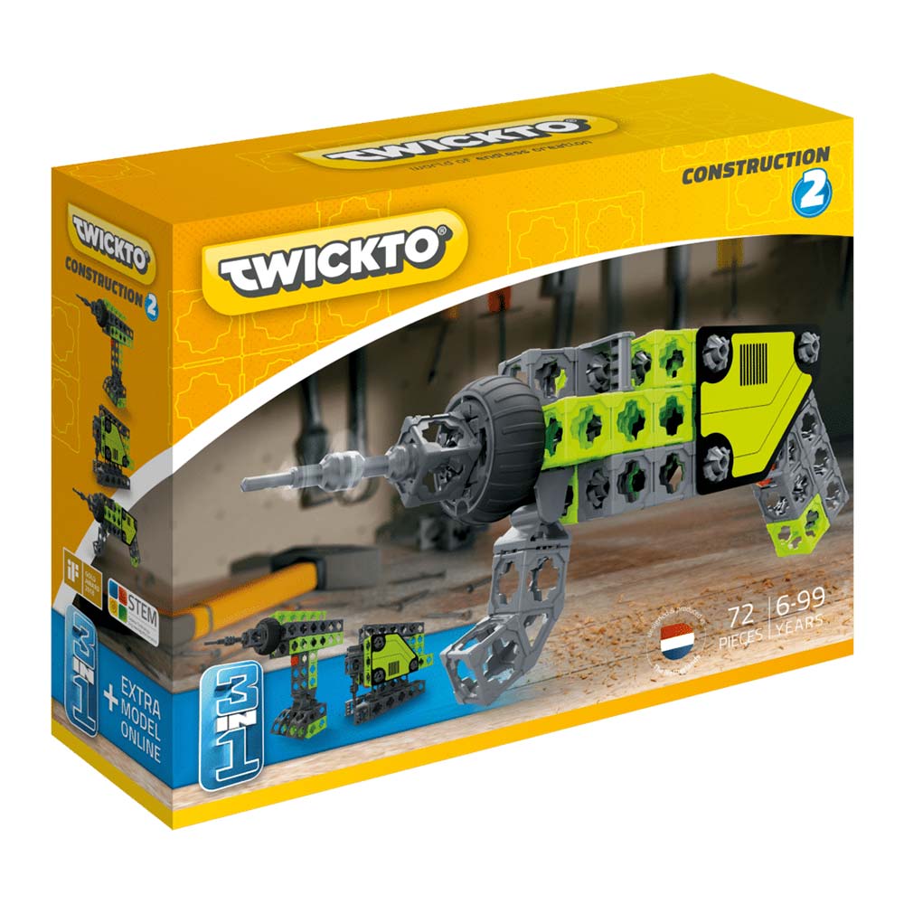 

Конструктор Twickto Construction 2 Дрель и перфоратор (6413967)