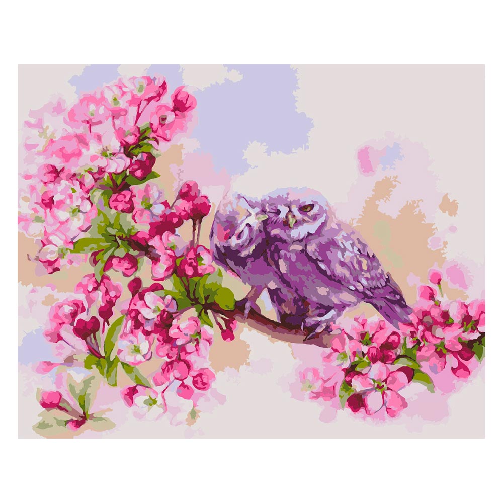 

Набор для творчества Идейка Животные птицы Единение сердец (КН2487)