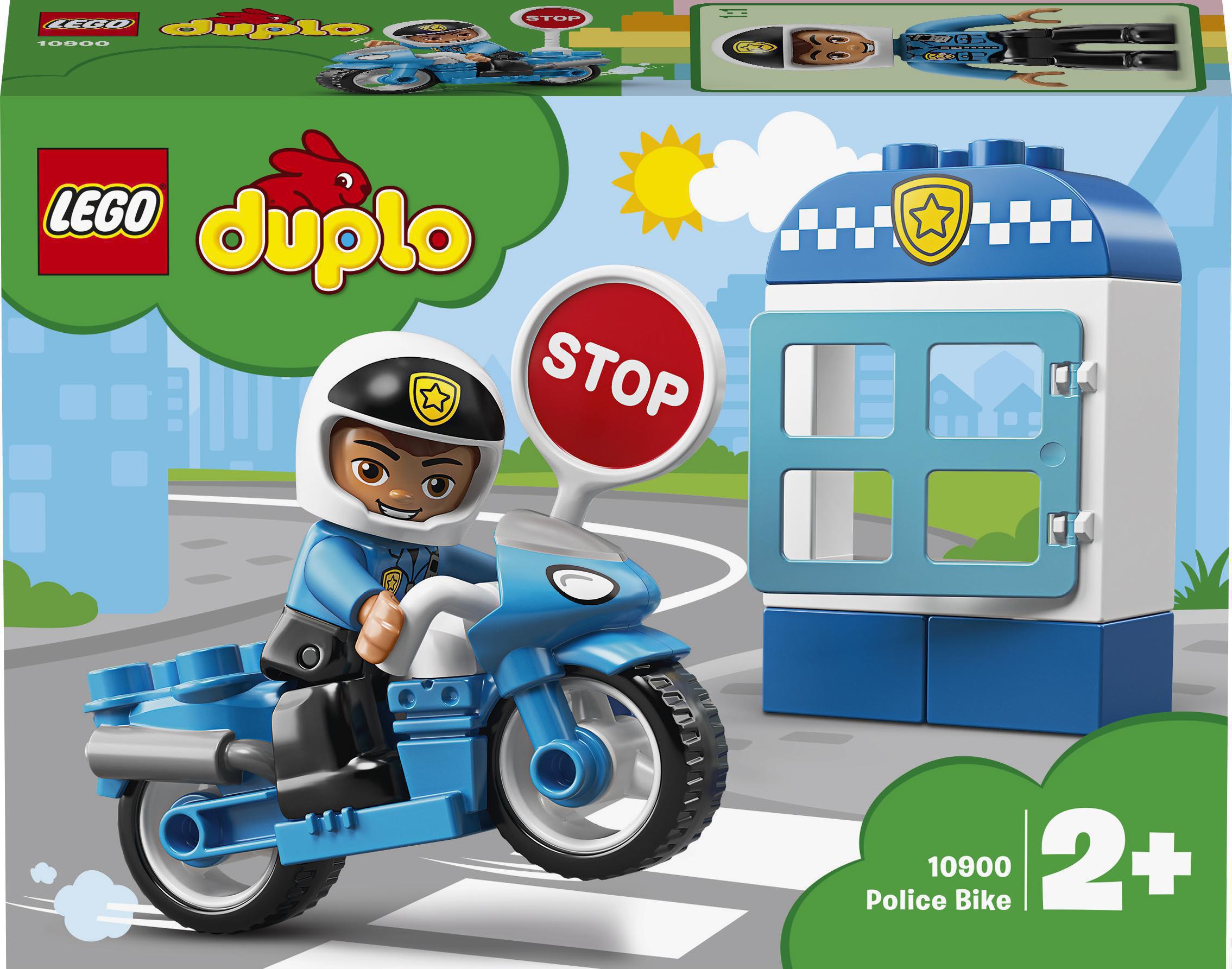 

Конструктор LEGO DUPLO Полицейский мотоцикл (10900)