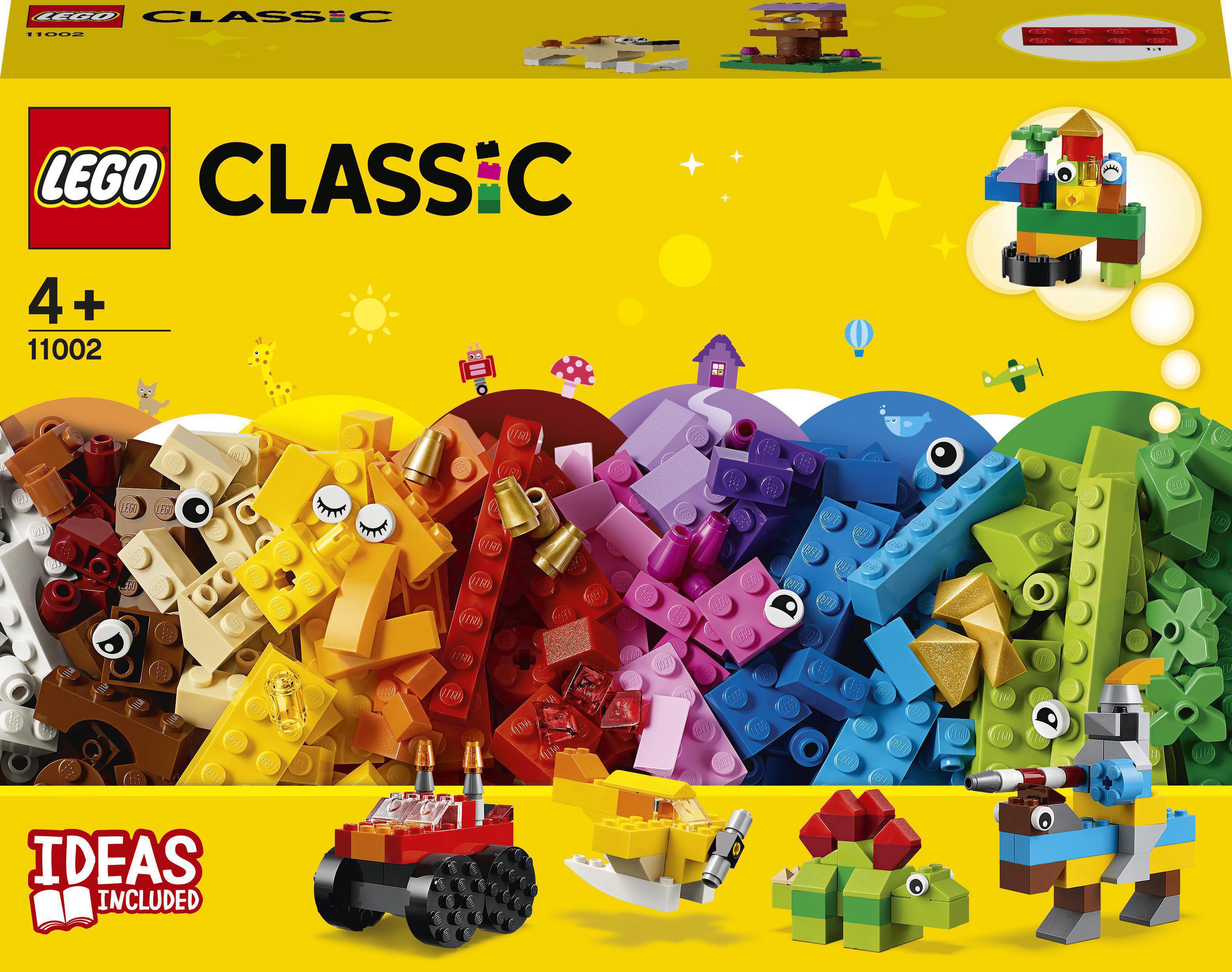Акція на Конструктор LEGO Classic Базовый набор кубиков (11002) від Будинок іграшок