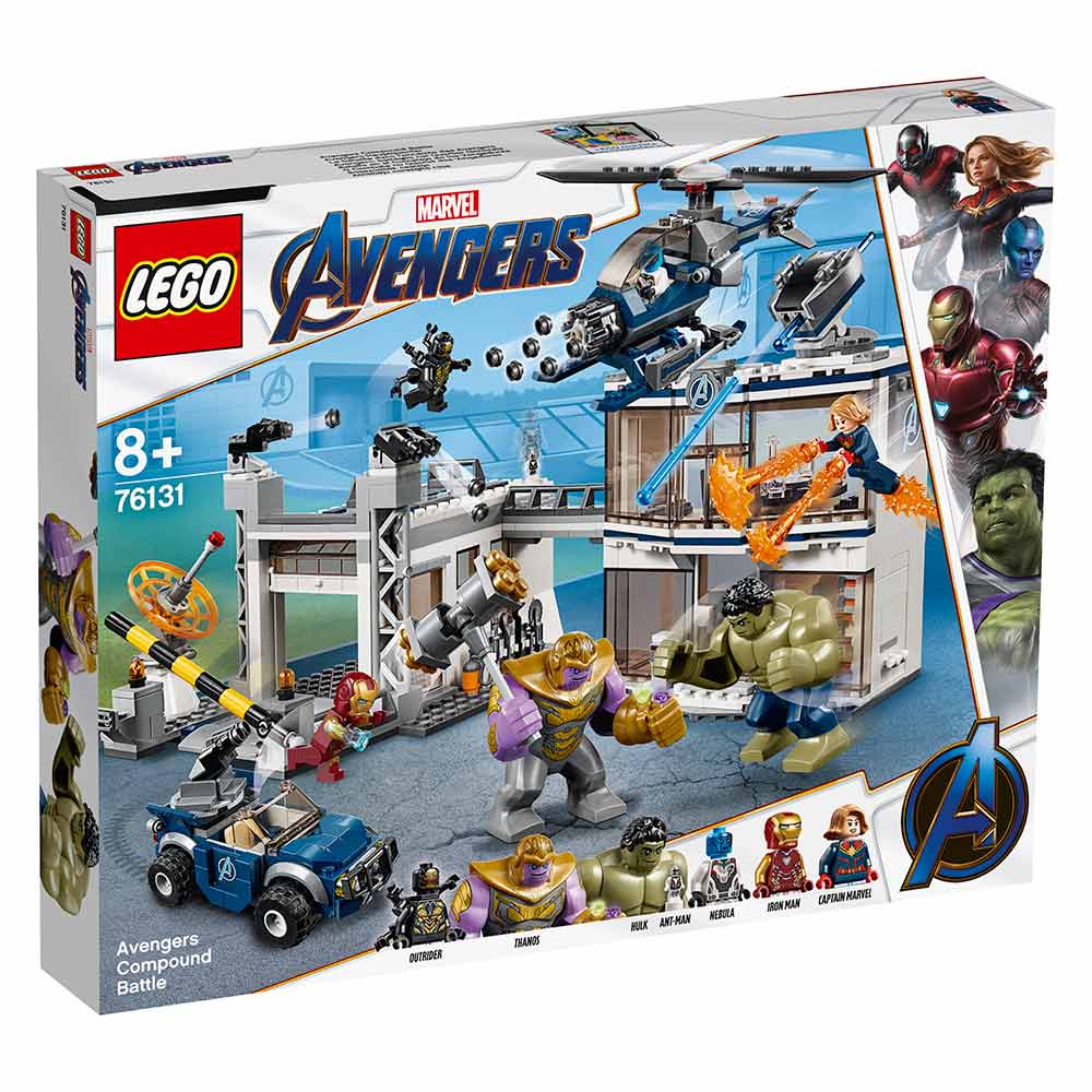 Акція на Конструктор LEGO Marvel Super heroes Битва на базе Мстителей (76131) від Будинок іграшок