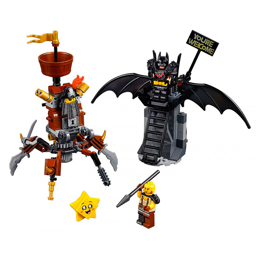 

Конструктор LEGO Movie 2 Боевой Бэтмен и Железная борода (70836)