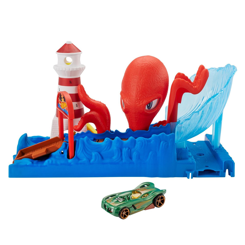 

Трек Hot Wheels Чудовища в городе Атака осьминога (FNB05/FNP61)