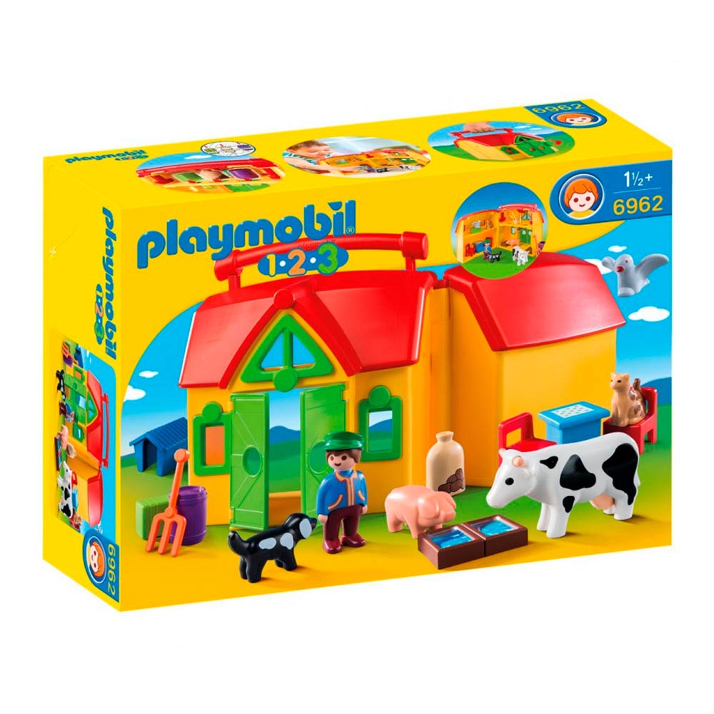 

Конструктор Playmobil Переносная ферма (6962)