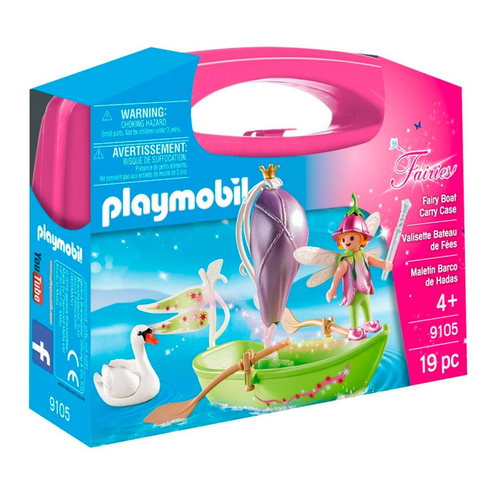 

Конструктор Playmobil Fairies Човен феї у кейсі(9105)