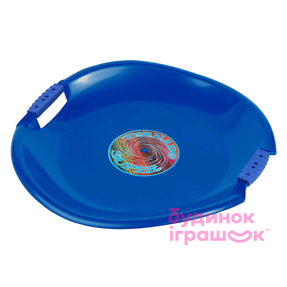

Санки-тарелка Plastkon Торнадо супер синие (41106283)