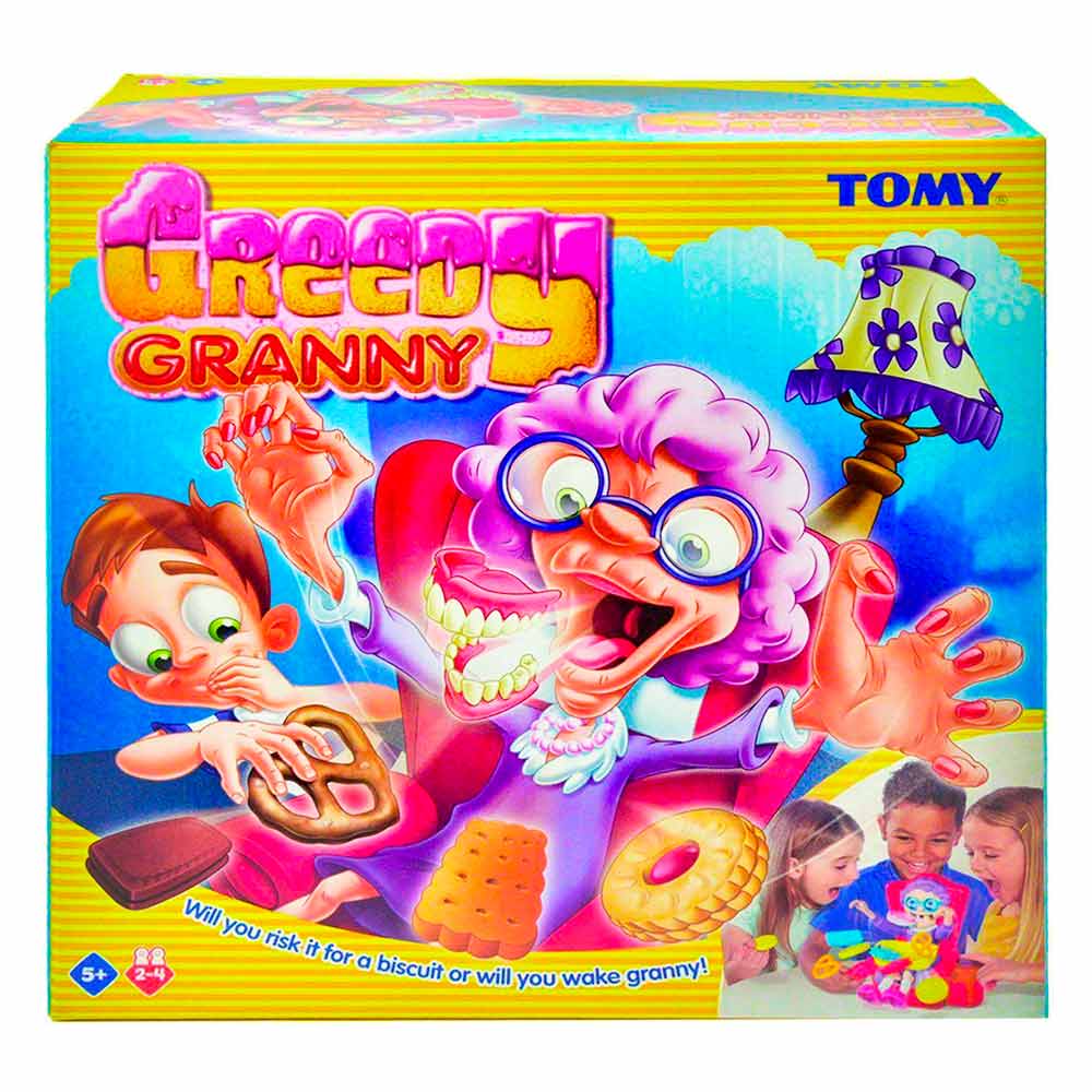 

Настольная игра Tomy Жадная бабушка (T72465)