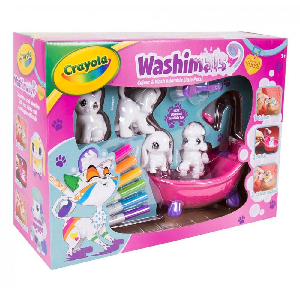 

Набор для творчества Crayola Washimals Четыре животных (74-7249)