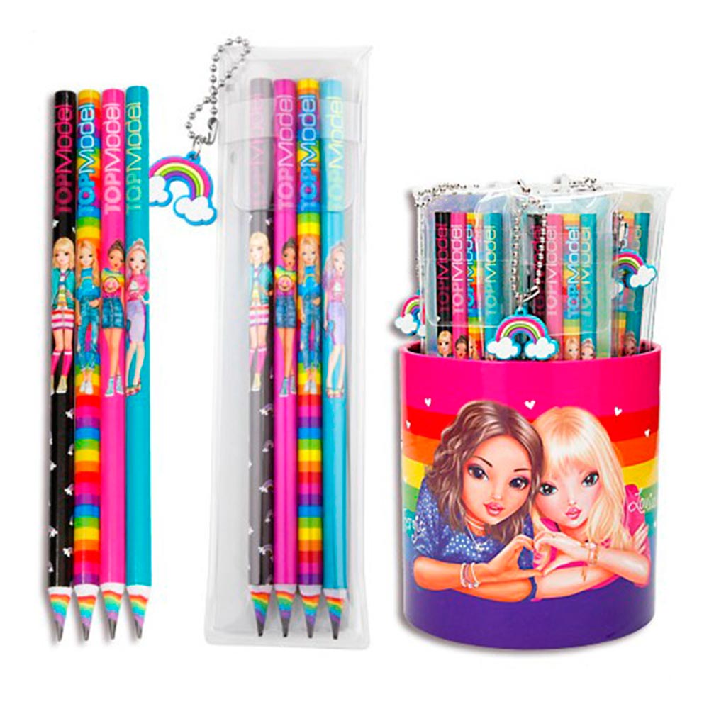 

Набор простых карандашей Top Model Радуга 4 шт (046402)