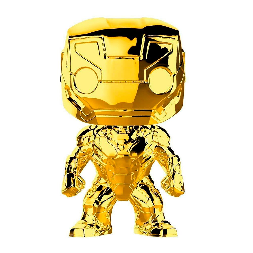 

Фигурка Funko Pop Золотой хром Железный человек (33434)