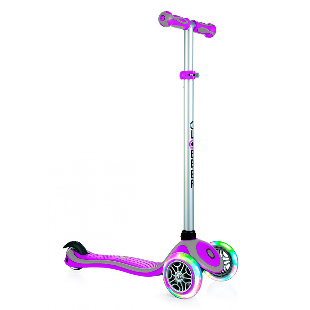 

Самокат Globber Primo plus lights Лиловый светящийся (442-114-2)