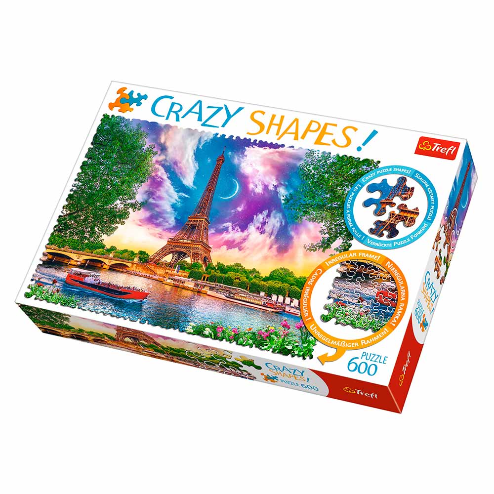 

Пазл Trefl Crazy Shapes Небо над Парижем 600 елементів (11115)