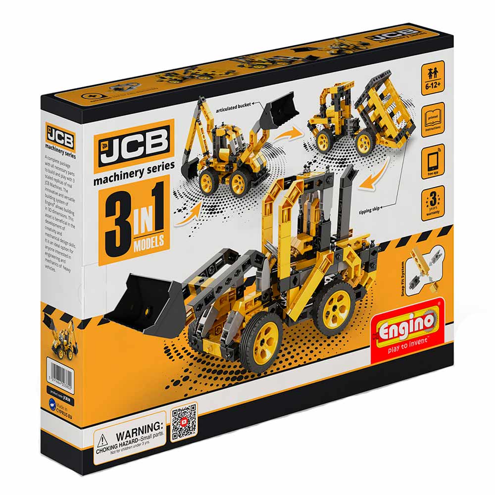 

Конструктор Engino JCB Строительные машины 3 в 1 (JCB20)