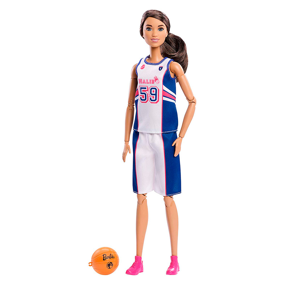 Акція на Кукла Barbie  Спортсменка Баскетболистка (DVF68/FXP06) від Будинок іграшок