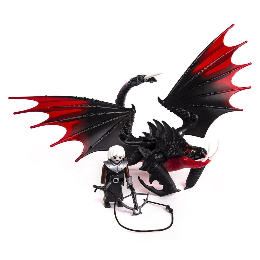 Акція на Конструктор Playmobil Dragons Гриммель и Смертолап (70039) від Будинок іграшок