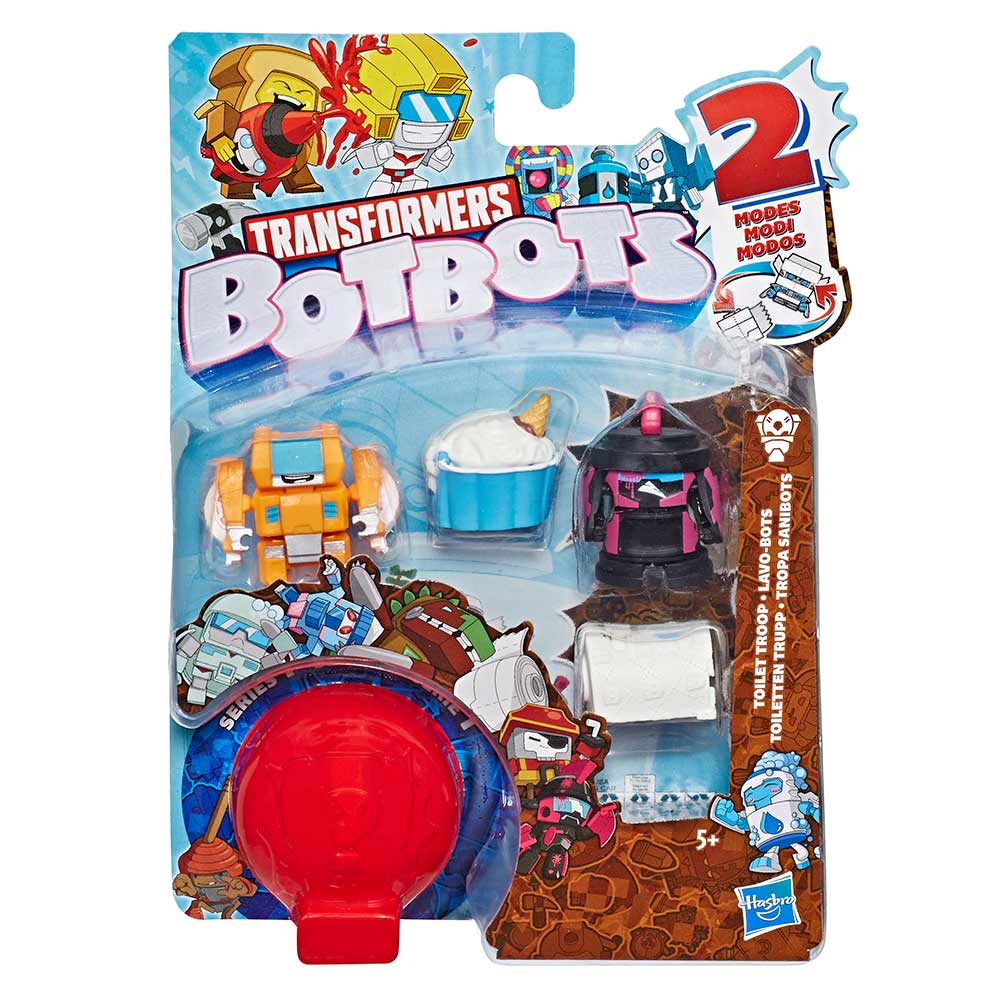Акция на Набор Transformers BotBots Банная банда сюрприз (E3486/E4137) от Будинок іграшок