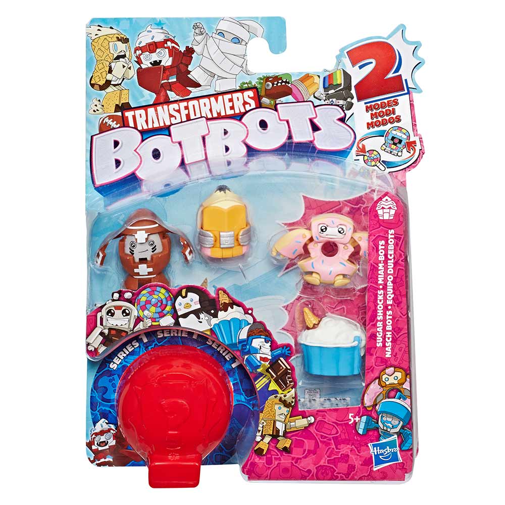 

Набор Transformers BotBots Сладкая банда сюрприз (E3486/E4136)