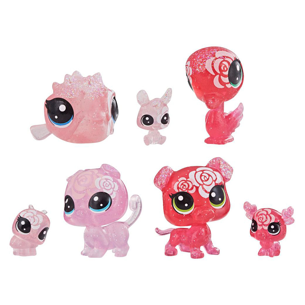 

Набор Littlest Pet Shop Petal Party Роза Зверюшки Цветочки (E5149/Е5162)