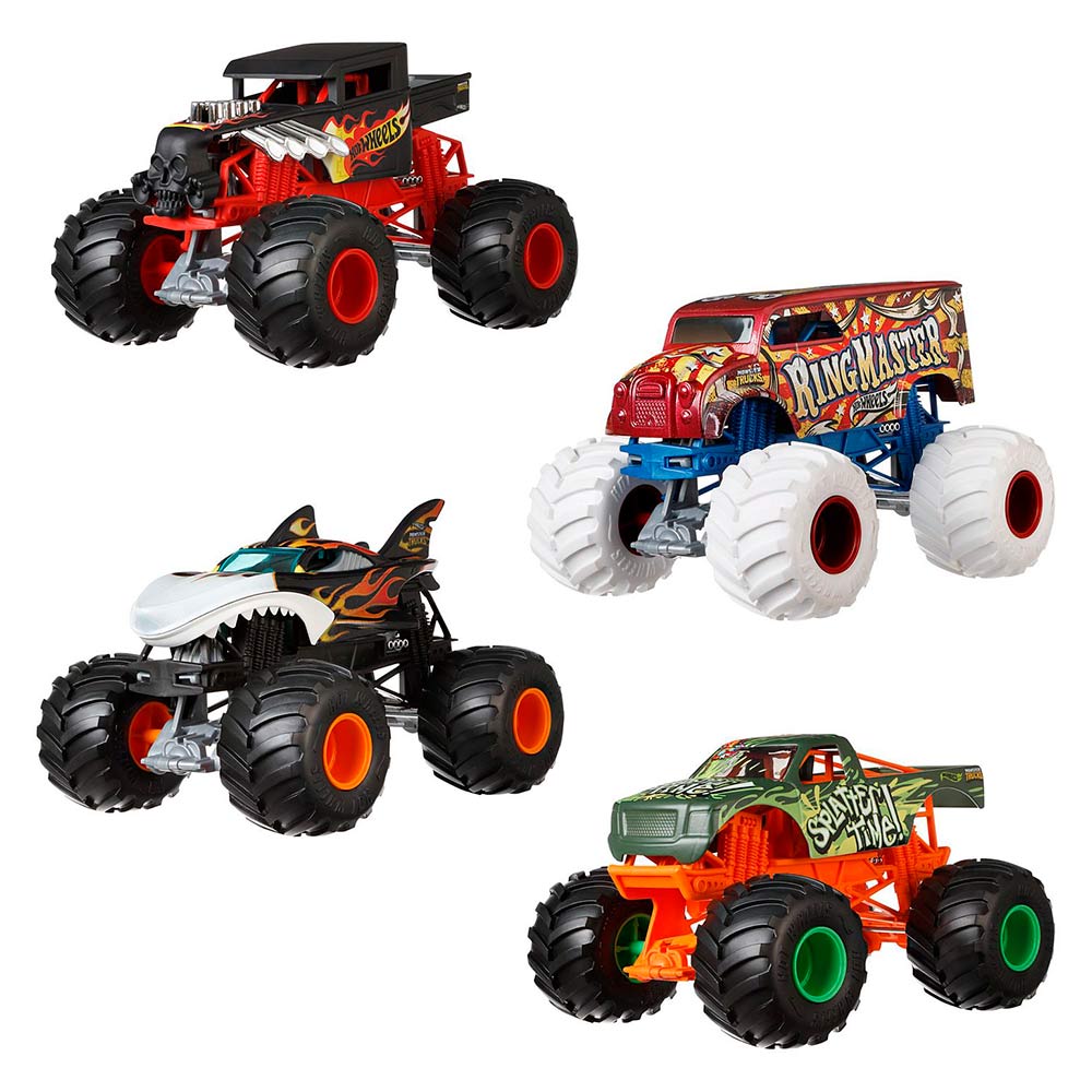 

Машинка Hot Wheels Monster Trucks Позашляховик 1:24 асортимент (FYJ83)