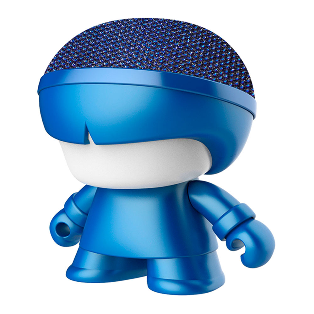 

Портативная колонка Xoopar Mini Xboy LED с ремешком синий металлик 7 см (XBOY81001.16М)