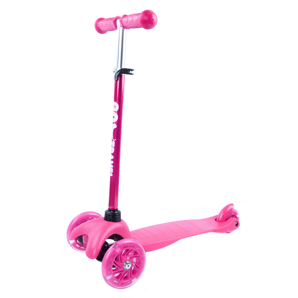 Акція на Самокат Go Travel Mini розовый (SKPK304) від Будинок іграшок
